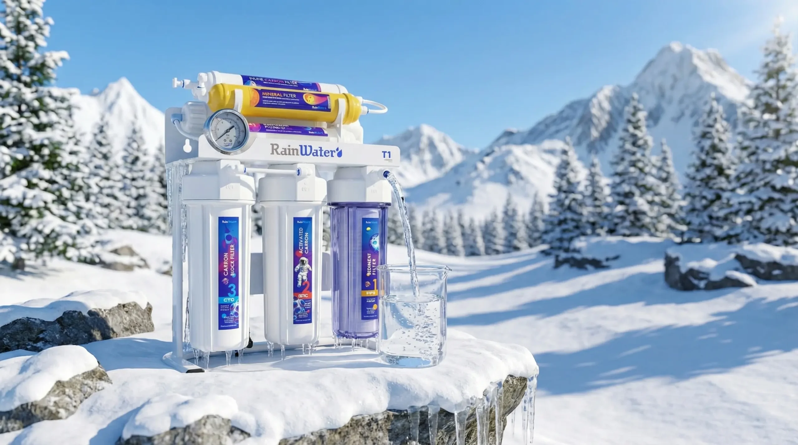 رین واتر؛ استاندارد نوین تصفیه آب خانگی برای سلامت و اطمینان خانواده