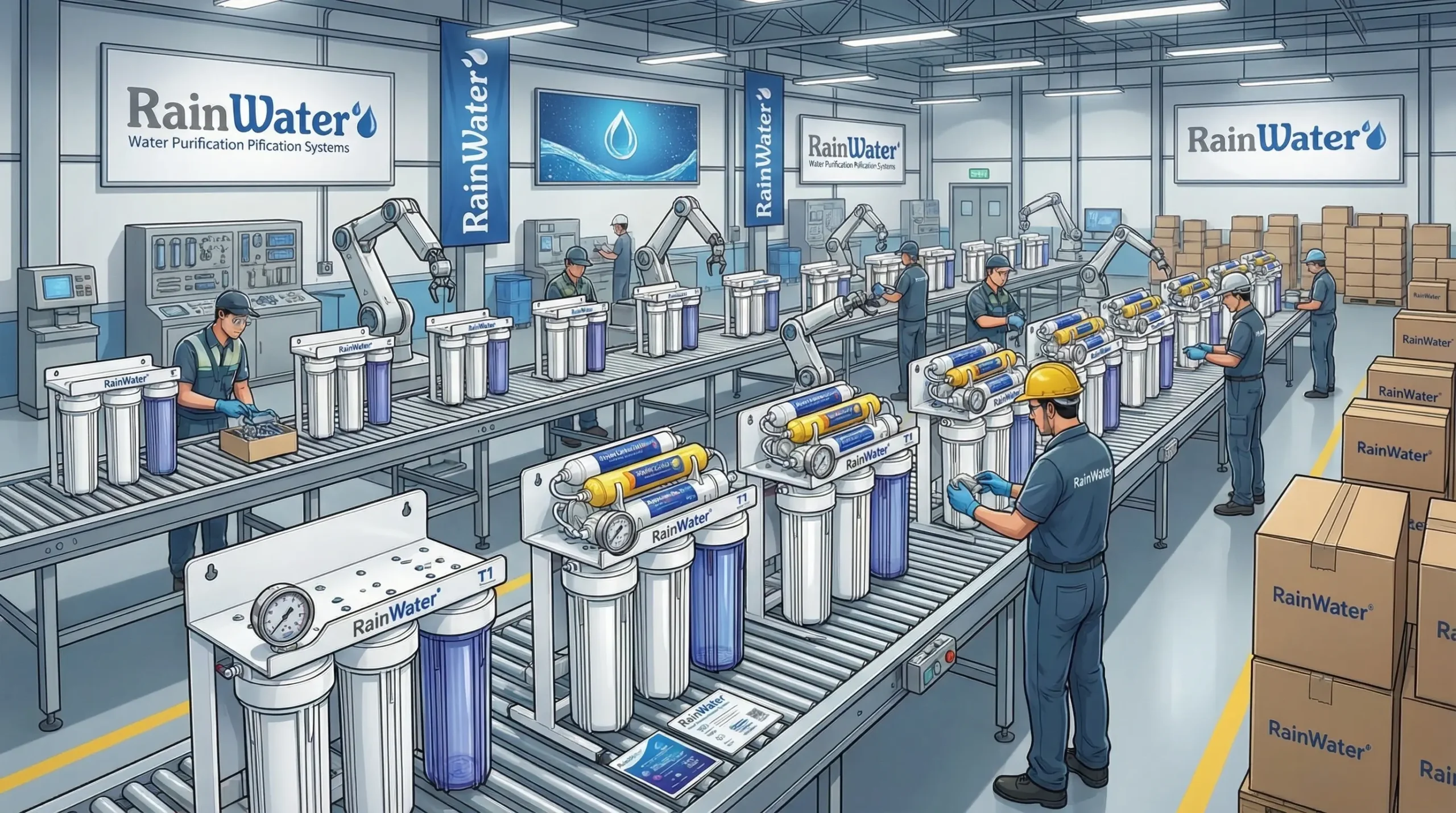 تصفیه آب خانگی رین واتر؛ بهترین انتخاب برای سلامت خانواده شما